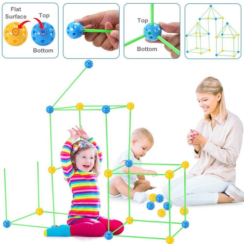 Fort Building Kit for Kids