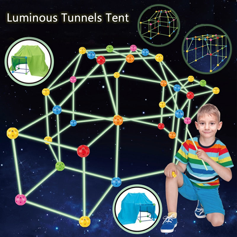 Fort Building Kit for Kids