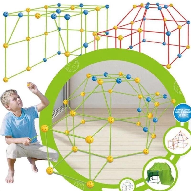 Fort Building Kit for Kids