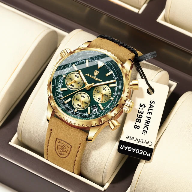 POEDAGAR Luxury Mens Watch