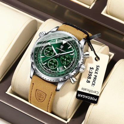 POEDAGAR Luxury Mens Watch